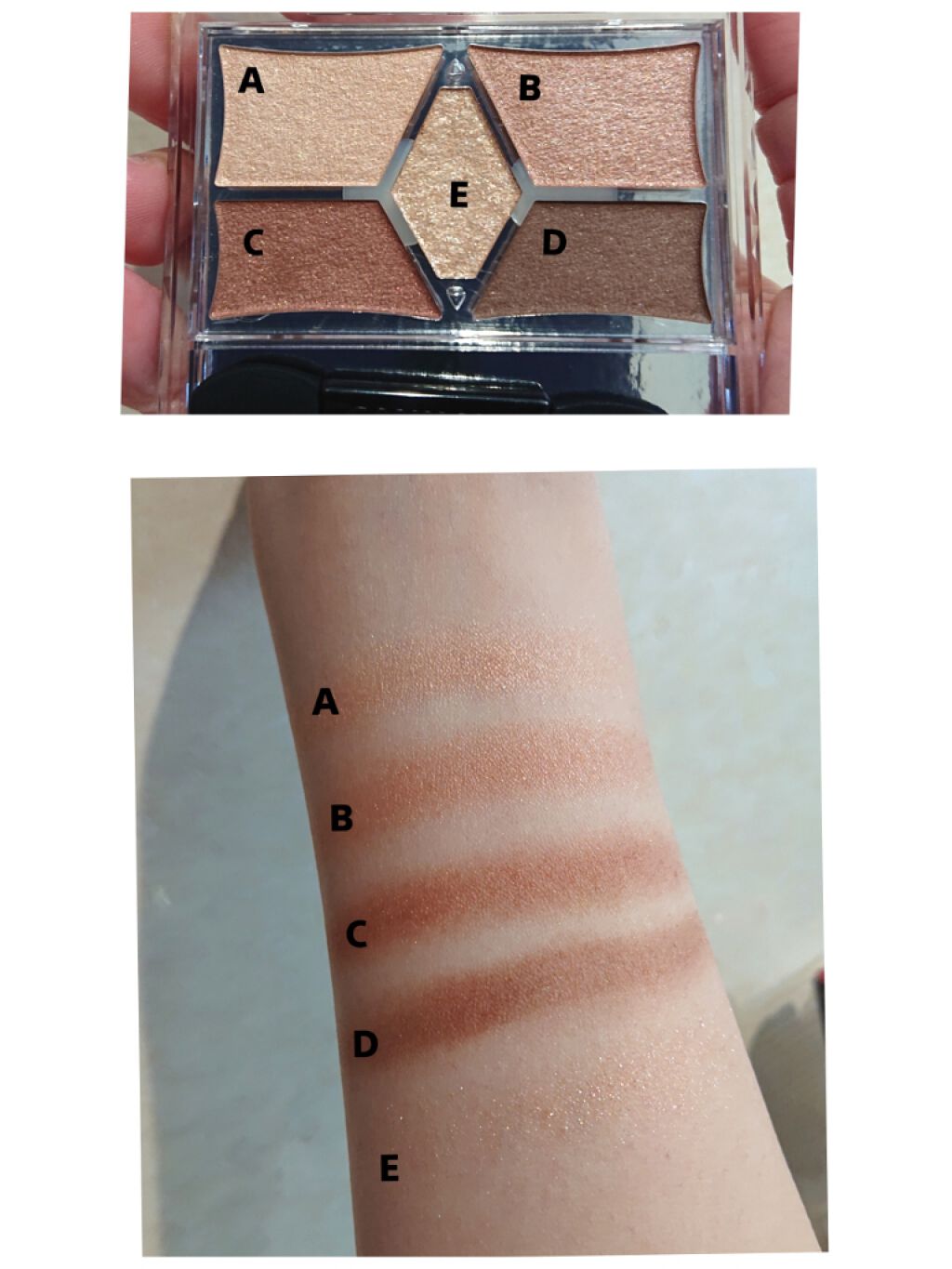 【旧品】パーフェクトスタイリストアイズ/キャンメイク/アイシャドウパレットを使ったクチコミ(2枚目)