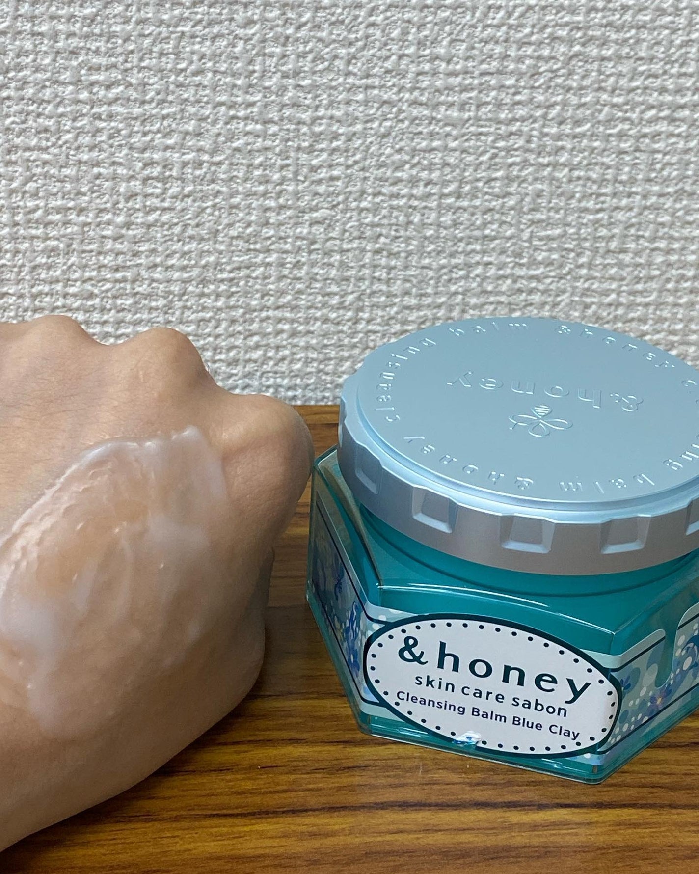 アンドハニー サボン クレンジングバーム ブルークレイ/&honey/クレンジングバームを使ったクチコミ(6枚目)