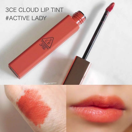3CE CLOUD LIP TINT/3CE/口紅を使ったクチコミ(1枚目)