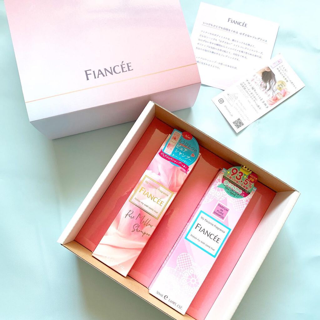 ボディミスト ピュアシャンプーの香り【パッケージリニューアル】/フィアンセ/香水(レディース)を使ったクチコミ(1枚目)