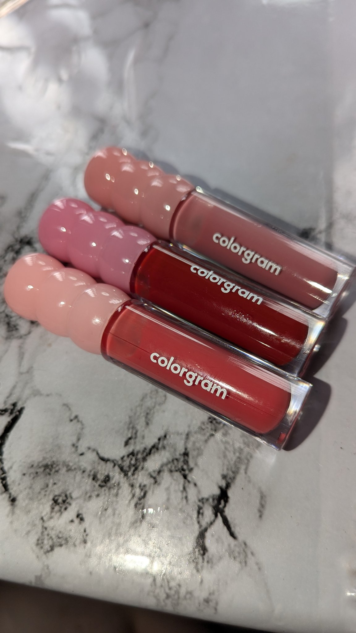 タンフルグラスグロス/Colorgram/リップグロスを使ったクチコミ（3枚目）