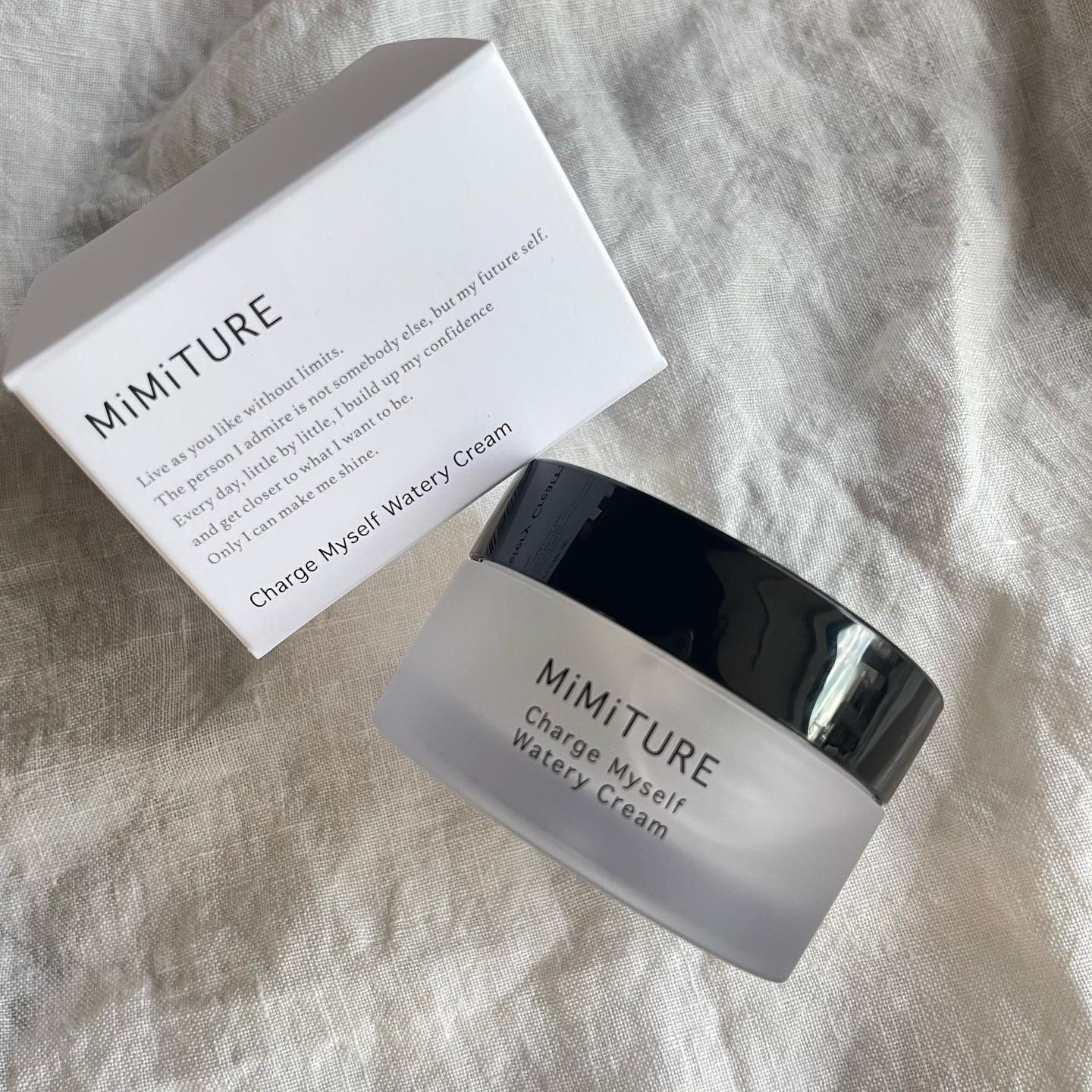 ミミチュール チャージマイセルフウォータリークリーム/クラブ/フェイスクリームを使ったクチコミ（3枚目）