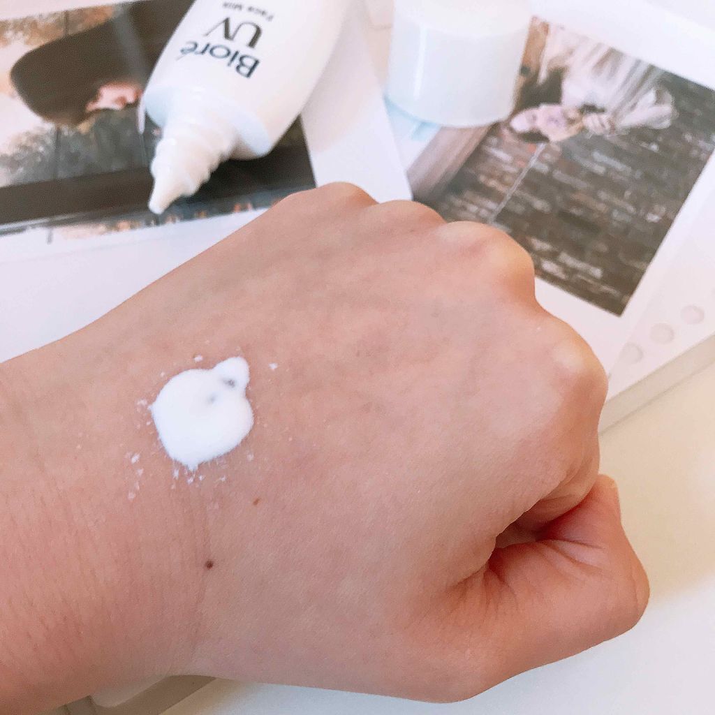 さらさらUV パーフェクトフェイスミルク/ビオレ/日焼け止め・UVケアを使ったクチコミ(2枚目)