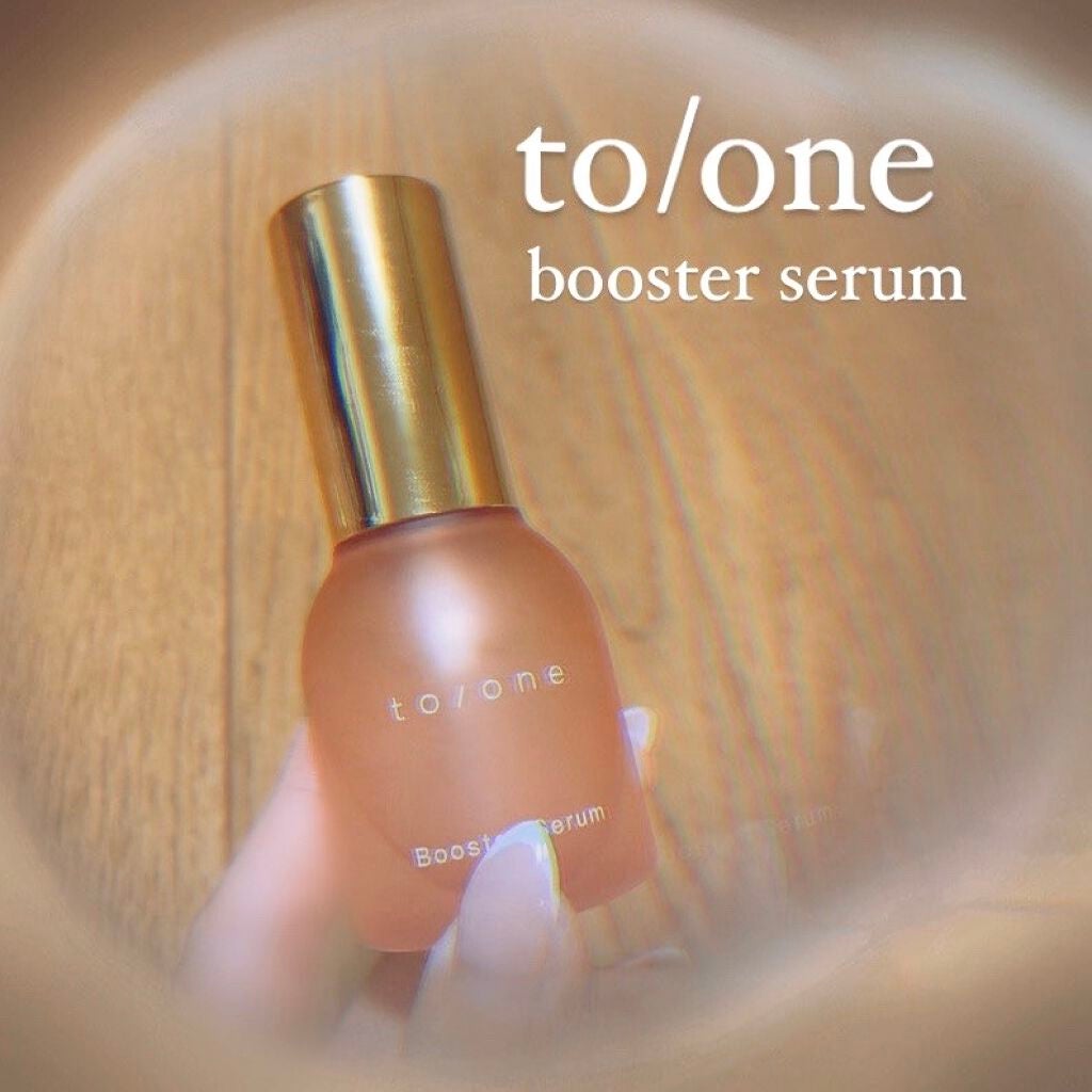 トーン ブースター セラム/to/one/ブースター・導入液を使ったクチコミ(1枚目)