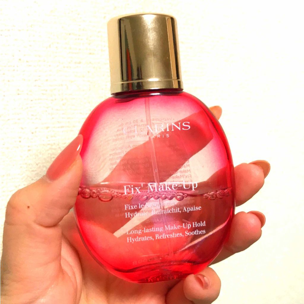 フィックス メイクアップ/CLARINS/ミスト状化粧水を使ったクチコミ（1枚目）