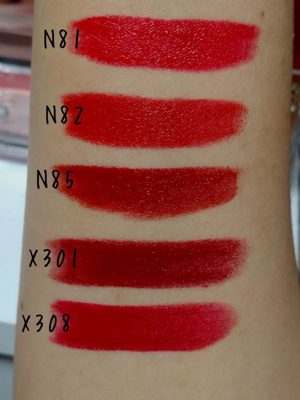 HEXZE「ハートシーフ」ラスティングリップ/HEXZE（ヘックスゼ）/口紅を使ったクチコミ（3枚目）