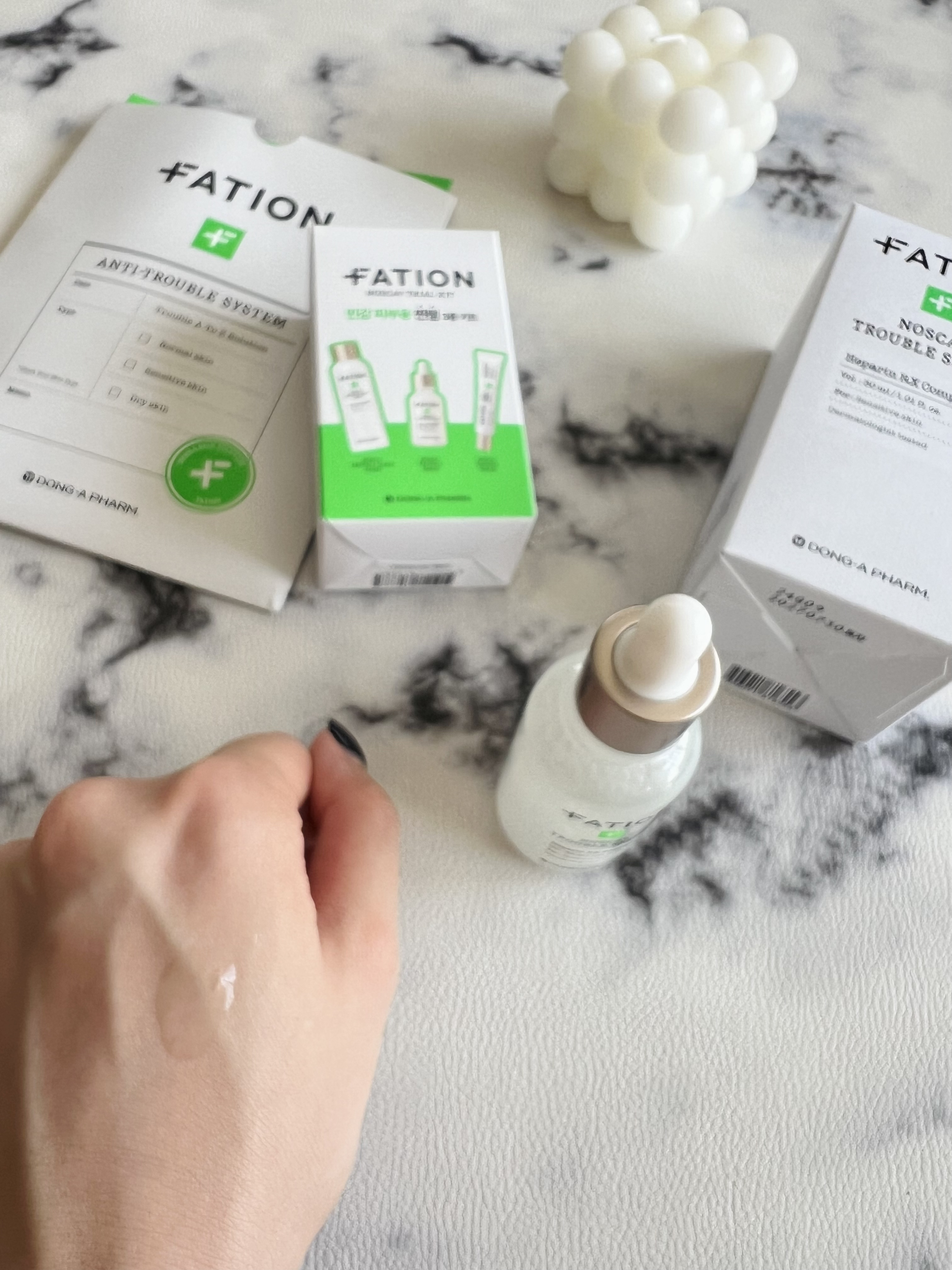 ノスカナイン トラブル セラム/FATION/美容液を使ったクチコミ（3枚目）