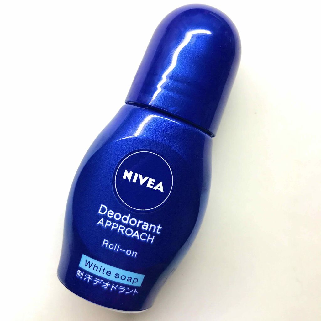 ニベア デオドラント アプローチ ロールオン ホワイトソープの香り/ニベア/デオドラント・制汗剤を使ったクチコミ(1枚目)