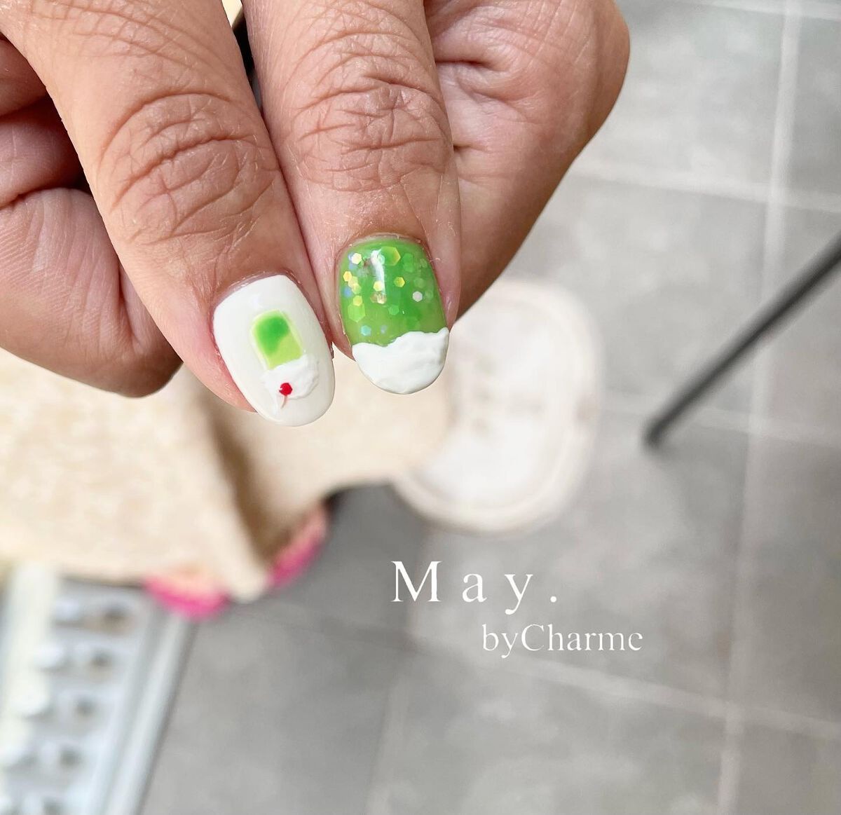 #ポップネイル,#個性派ネイル,#個性的ネイル,#かわいいネイルのネイルデザイン