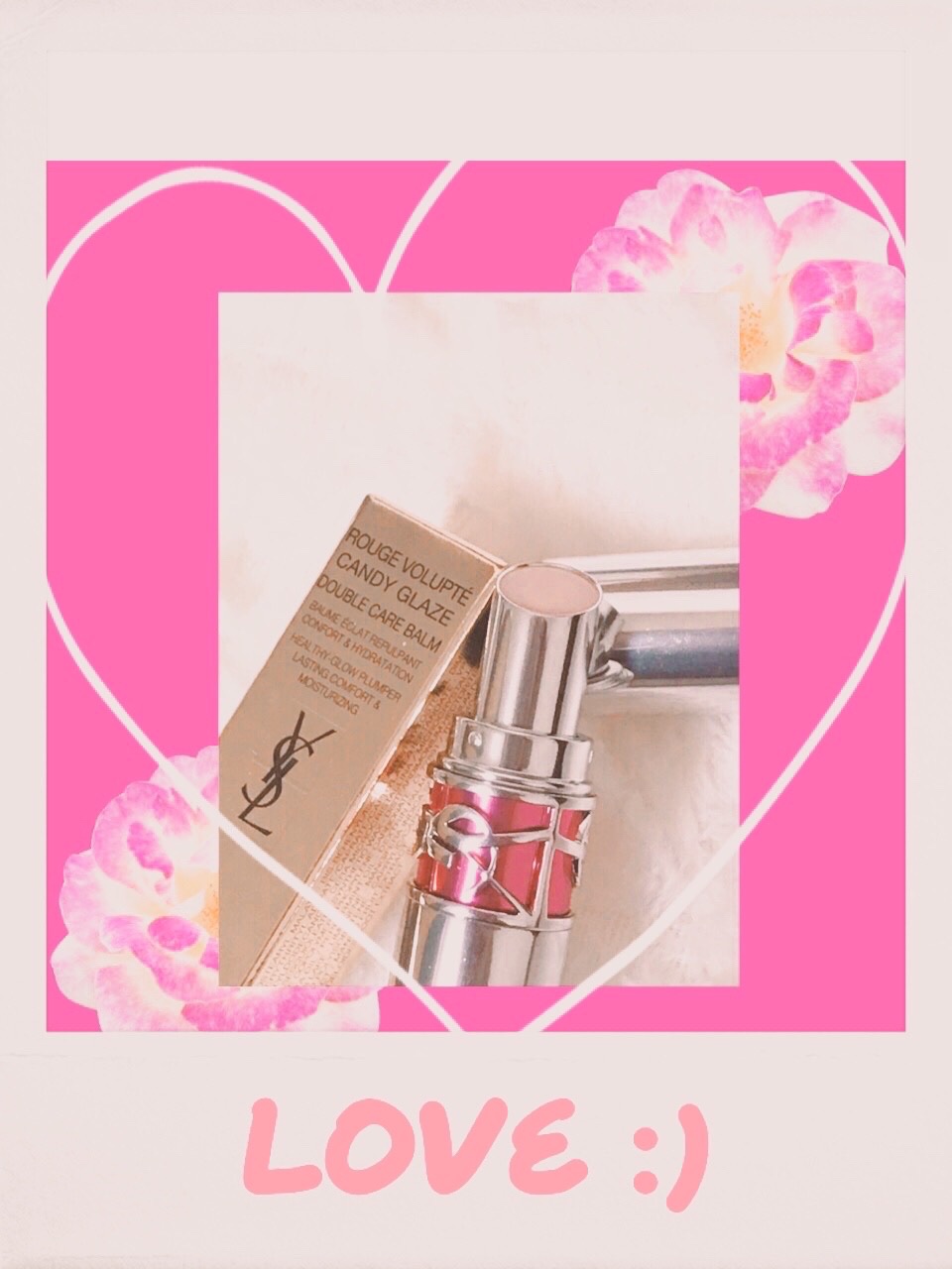 YSL ラブシャイン キャンディグレーズ/YVES SAINT LAURENT BEAUTE/口紅を使ったクチコミ（3枚目）