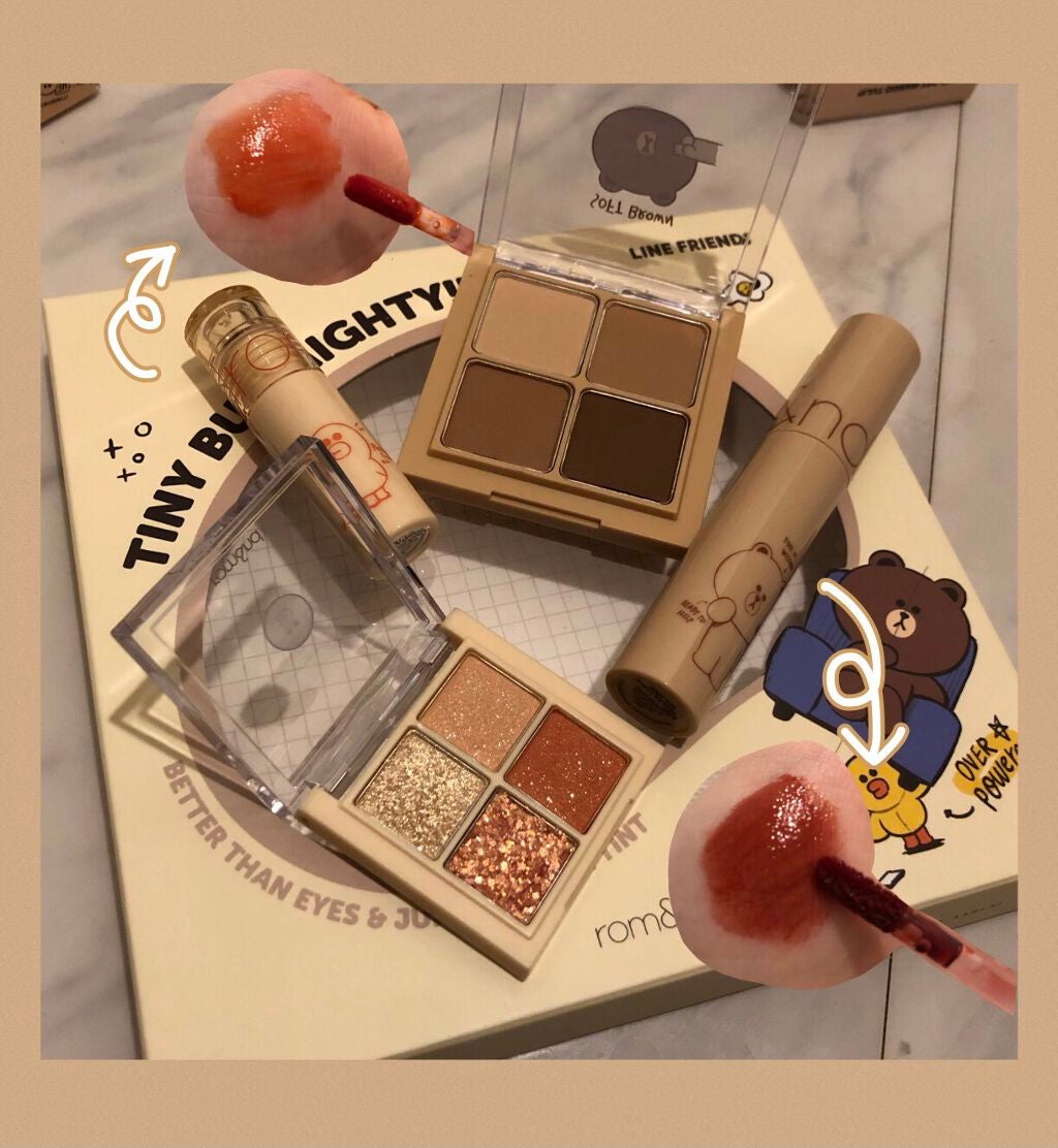 LINE FRIENDS EDITION/rom&nd/メイクアップキットを使ったクチコミ(2枚目)