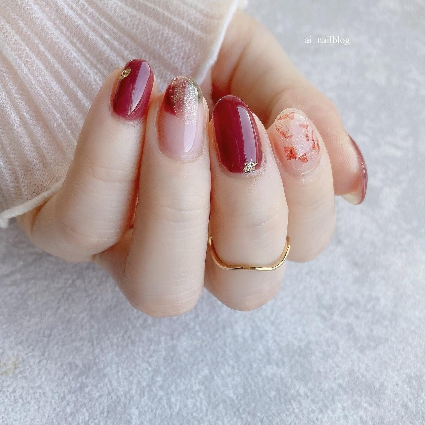 ネイルファンデーション/パラドゥ/マニキュアを使ったクチコミ(4枚目)