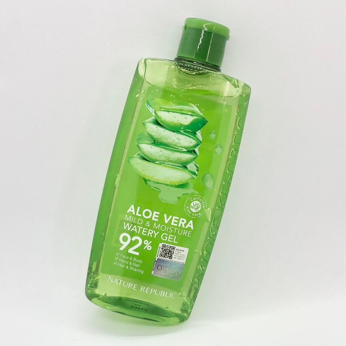 マイルド&モイスチャーアロエジェル/ネイチャーリパブリック/ボディローションを使ったクチコミ(1枚目)