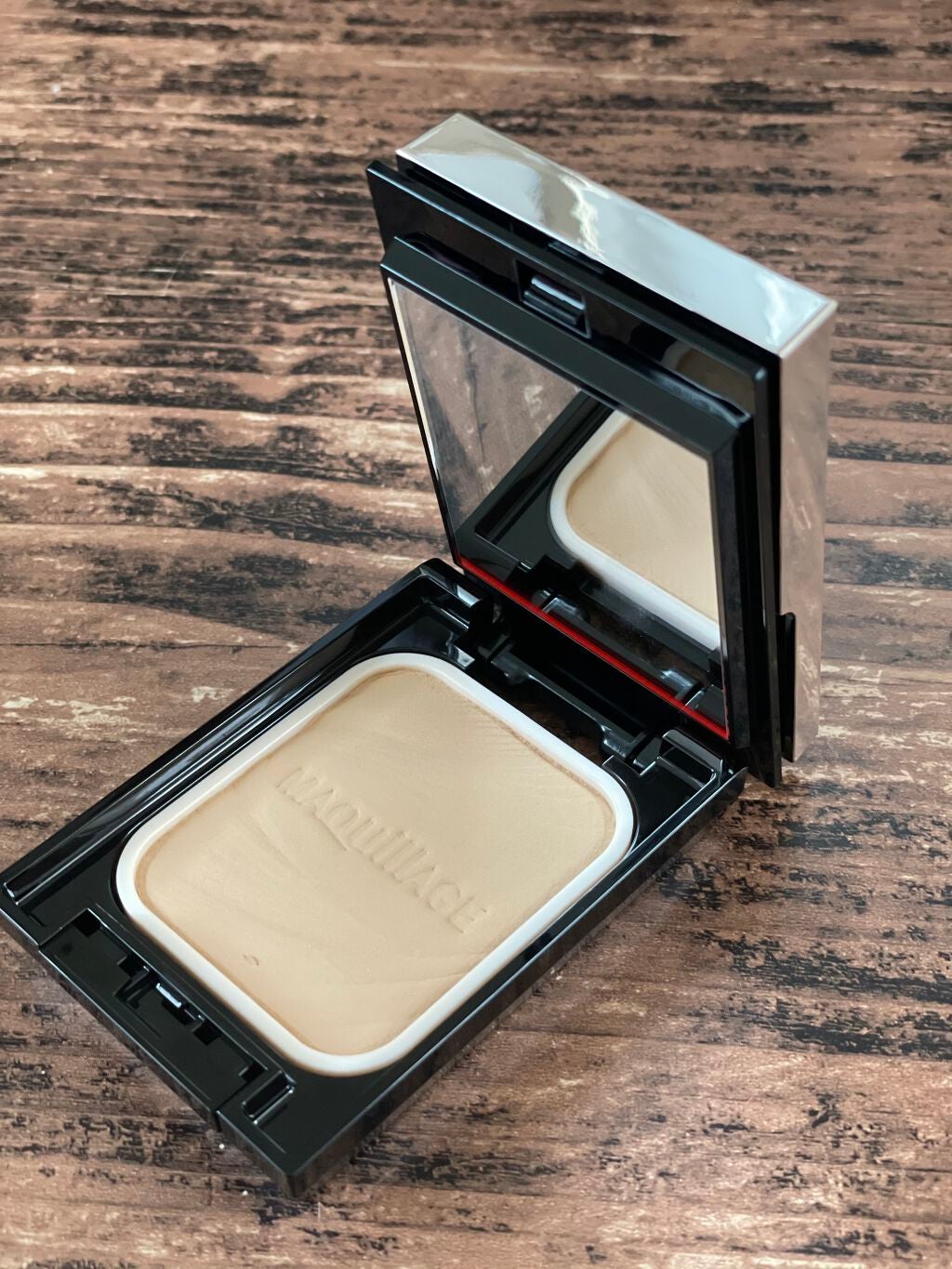 ドラマティックパウダリー EX/マキアージュ/パウダーファンデーションを使ったクチコミ(3枚目)