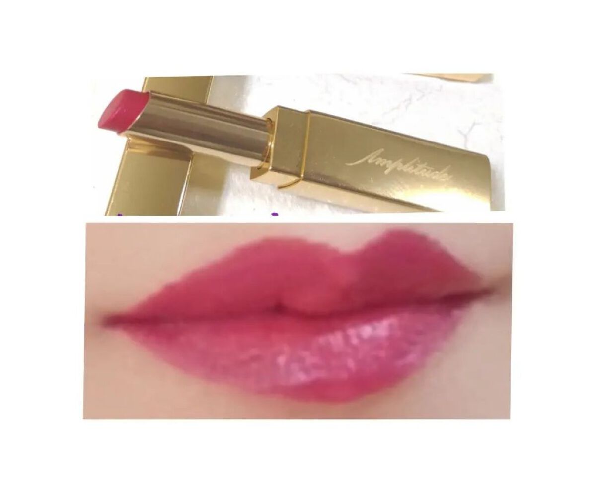 コンスピキュアスクリーミーリップス EX-01 レディッシュピンク/Amplitude/口紅を使ったクチコミ（3枚目）