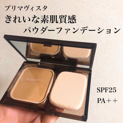 くずれにくい きれいな素肌質感パウダーファンデーション/プリマヴィスタ/パウダーファンデーションを使ったクチコミ(2枚目)