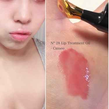 N°28Lip Treatment Oil/HOURGLASS/リップケア・リップクリームを使ったクチコミ（4枚目）