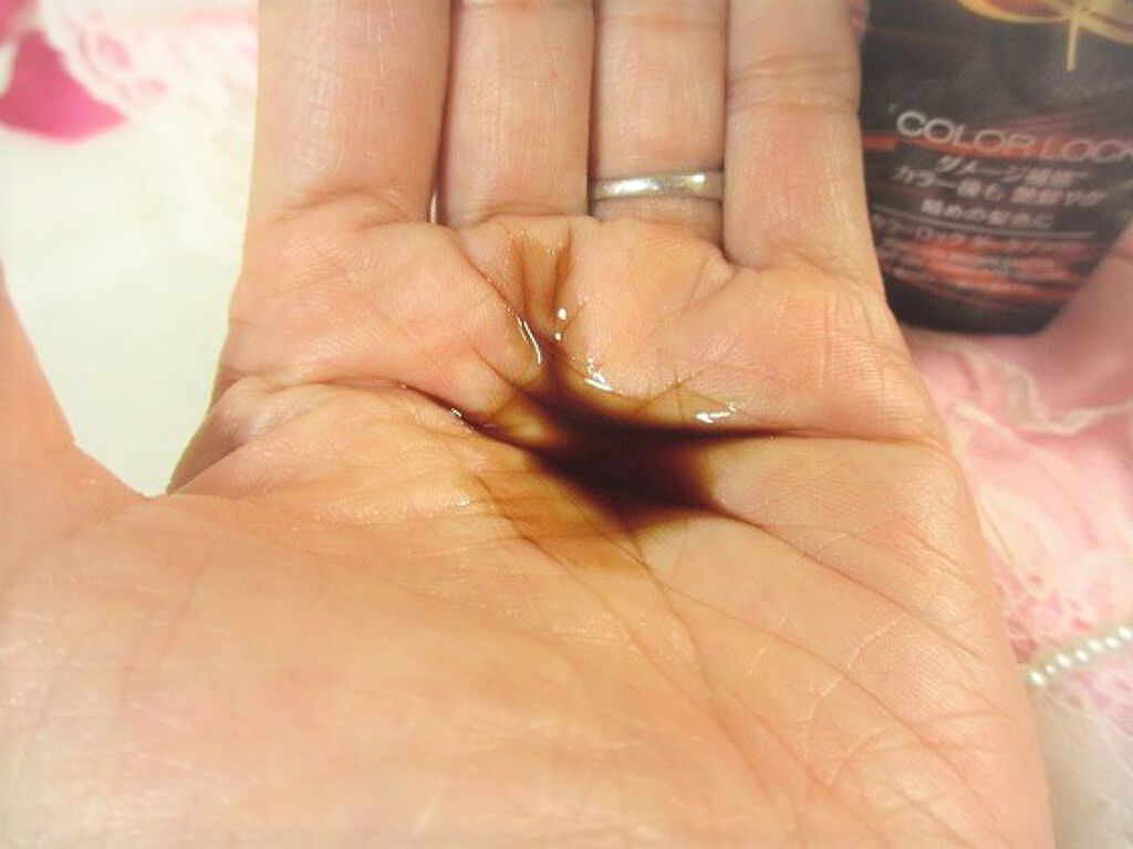 エルセーヴ エクストラオーディナリー オイル カラーロック ヘアオイル ダークブラウン/ロレアル パリ/ヘアオイルを使ったクチコミ(1枚目)