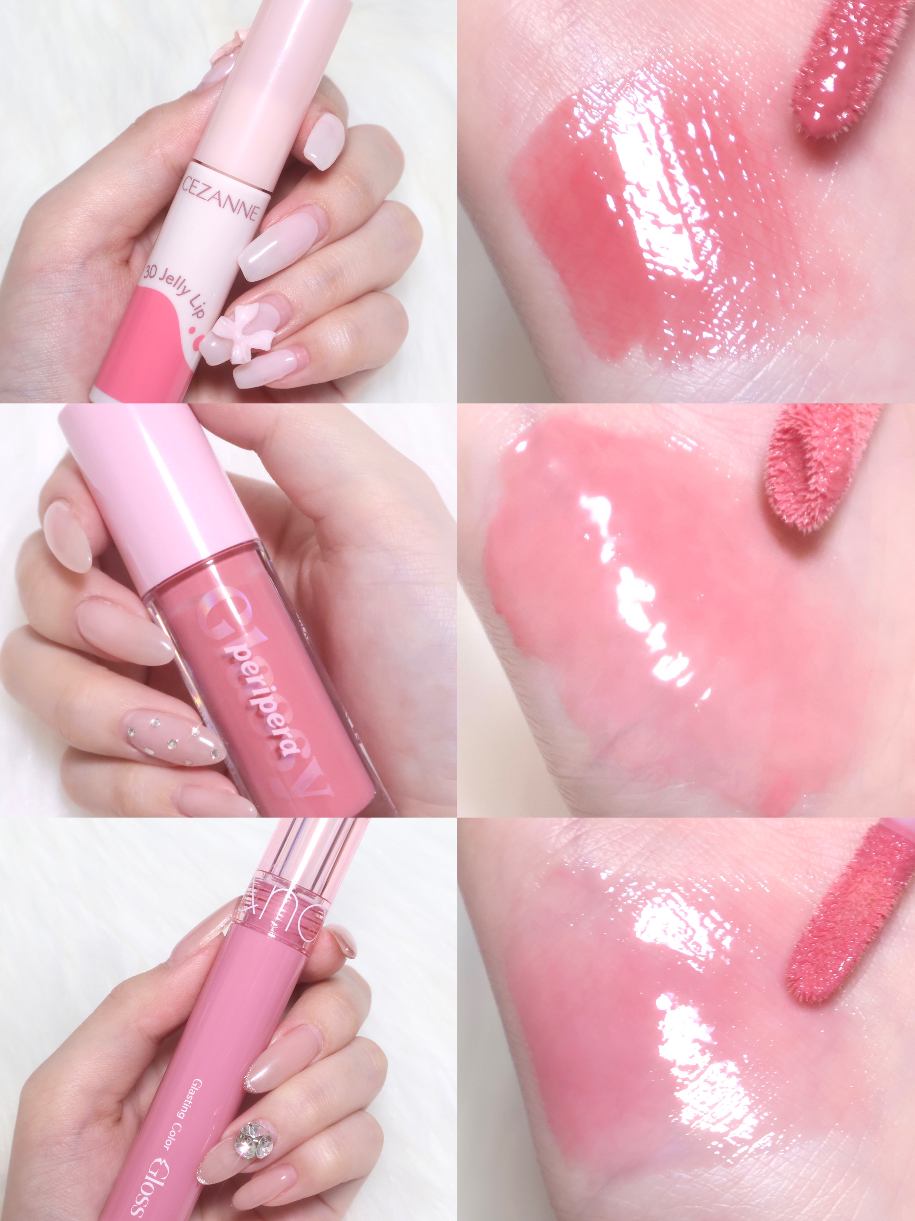 インク グラスティング リップ グロス/PERIPERA/リップグロスを使ったクチコミ（2枚目）