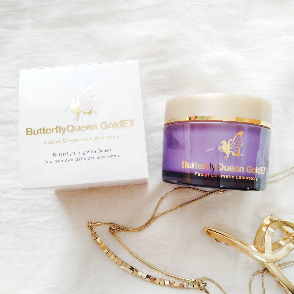 バタフライクイーン ゴールドエクストラ/フェイシャルコスメティック研究所/オールインワン化粧品を使ったクチコミ（1枚目）