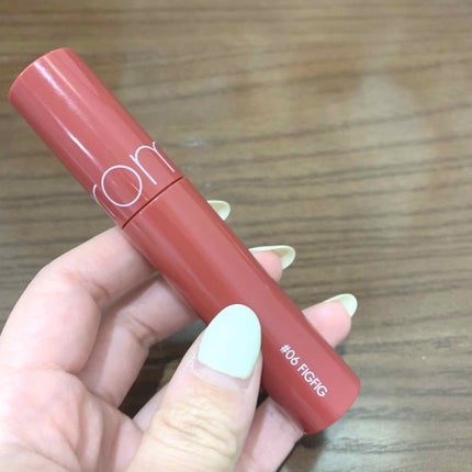 ジューシーラスティングティント/rom&nd/リップティントを使ったクチコミ(1枚目)