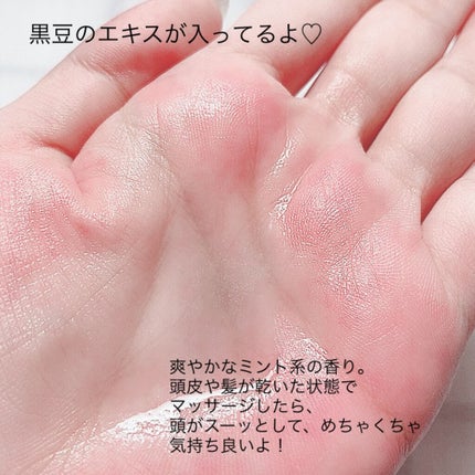 ブラックビーンアンチヘアロス頭皮トニック/ネイチャーリパブリック/頭皮ローションを使ったクチコミ(2枚目)