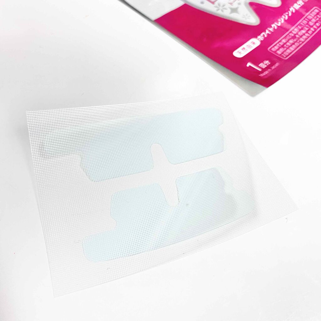 クリアクリーン プレミアム ホワイトクリアパックハミガキ/クリアクリーン/その他オーラルケアを使ったクチコミ(3枚目)