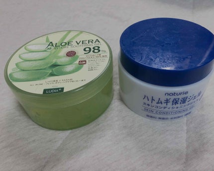 マイルド&モイスチャーアロエジェル/ネイチャーリパブリック/ボディローションを使ったクチコミ(2枚目)