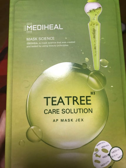 ティーツリーケアソリューション アンプルマスクJEX/MEDIHEAL/シートマスク・パックを使ったクチコミ(1枚目)