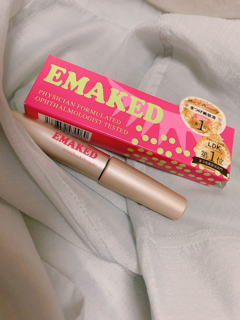 EMAKED（エマーキット）/水橋保寿堂製薬/まつげ美容液を使ったクチコミ（1枚目）