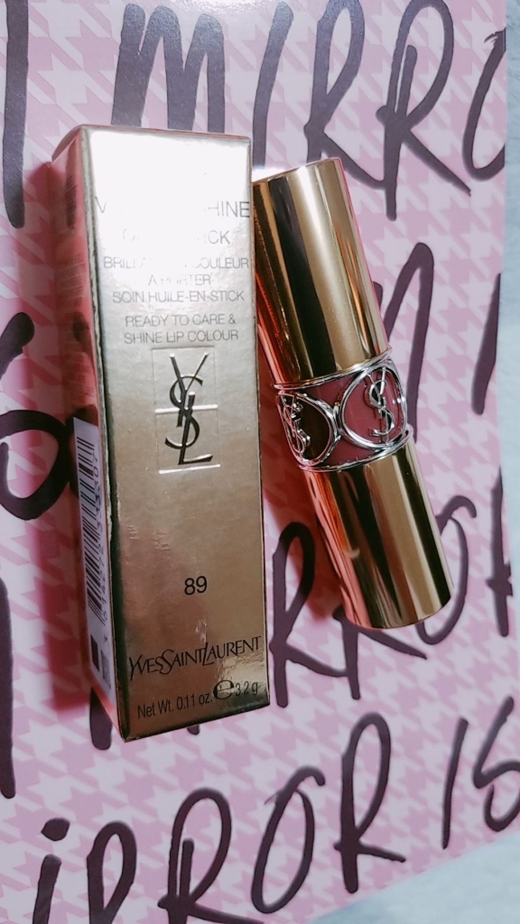 ルージュ ヴォリュプテ シャイン/YVES SAINT LAURENT BEAUTE/口紅を使ったクチコミ(1枚目)