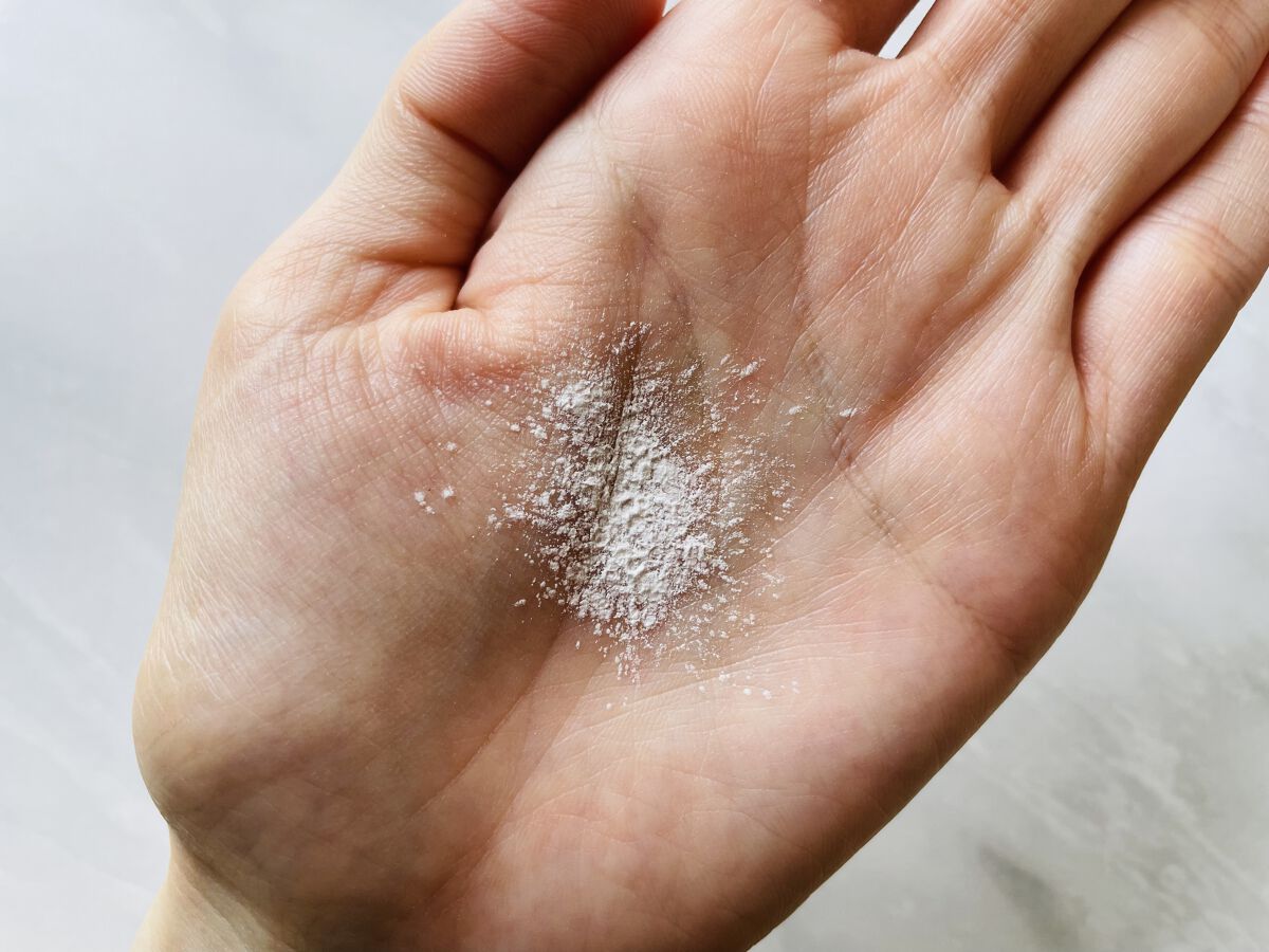 ポアセバムパウダー/One-day's you/ルースパウダーを使ったクチコミ（3枚目）