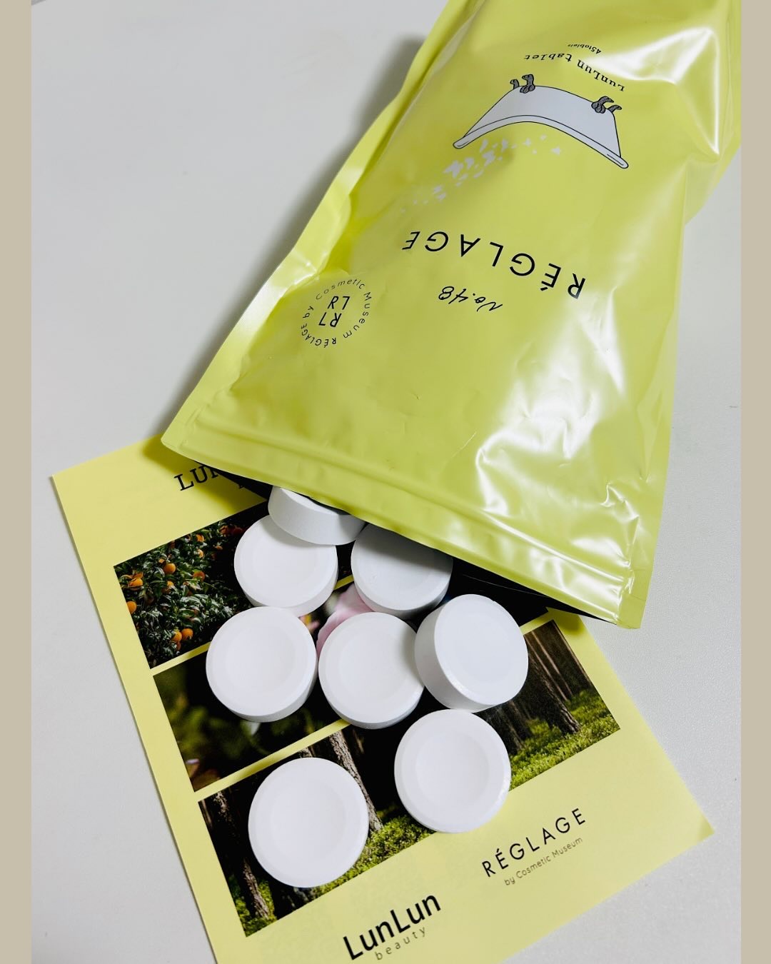 レグラージュ No.48 ルンルン・タブレット/REGLAGE/入浴剤を使ったクチコミ（2枚目）