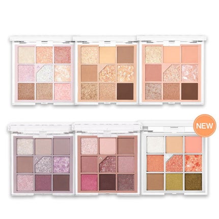 グリッターペディアアイパレット/unleashia/アイシャドウパレットを使ったクチコミ(7枚目)