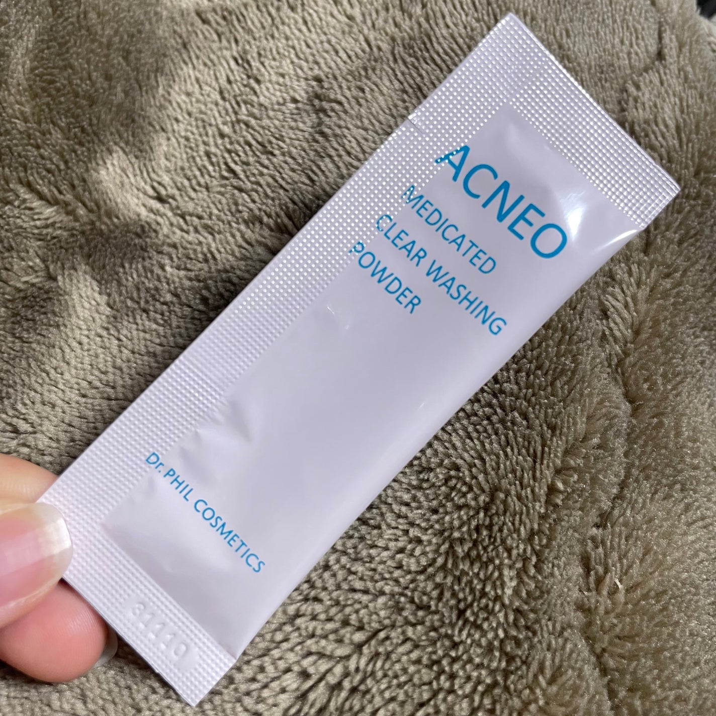 アクネオ 薬用 クリアウォッシング パウダー/フォルミュール/洗顔パウダーを使ったクチコミ(2枚目)