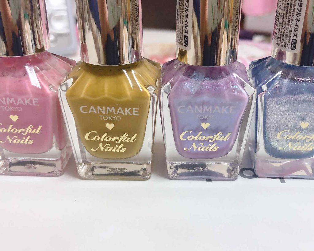 カラフルネイルズ/キャンメイク/マニキュアを使ったクチコミ(1枚目)