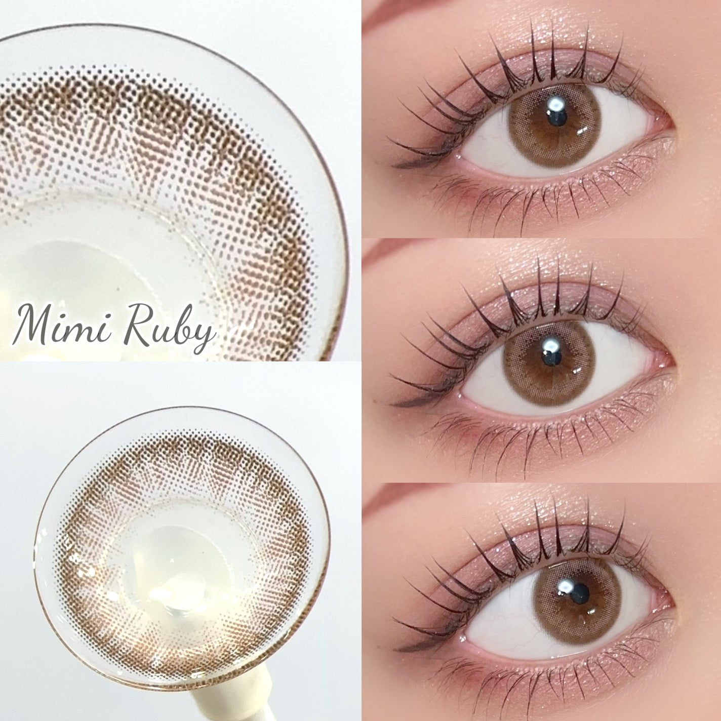 ピエナージュ ミミジェム ワンデー/PienAge/カラーコンタクトレンズを使ったクチコミ(3枚目)