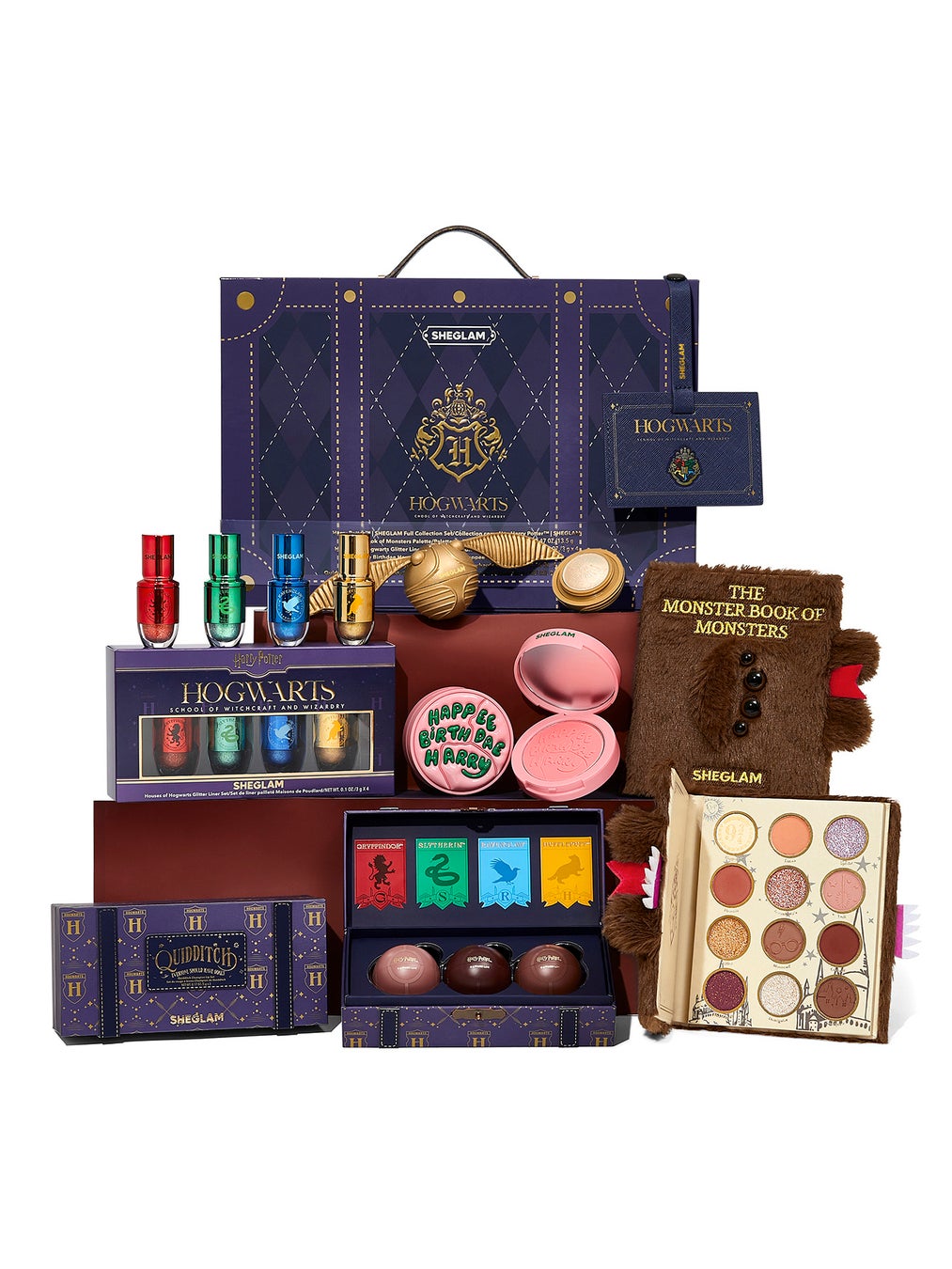 【日本未発売 ハリーポッター SHEGLAM フルコレクションセット】 Harry Potter™ X SHEGLAM Full Collection Set