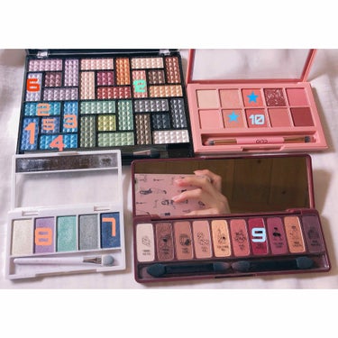 30COLORSEYESHADOWPALETTE/Dolly Angel/パウダーアイシャドウを使ったクチコミ（3枚目）