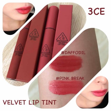 3CE VELVET LIP TINT/3CE/口紅を使ったクチコミ（1枚目）