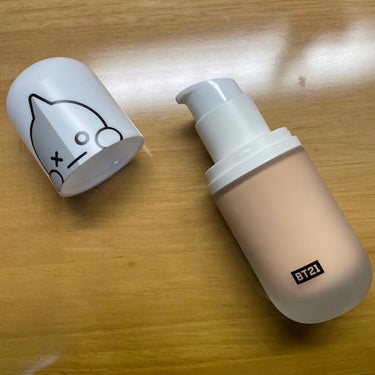 VT BT21 × VT Cosmetic ティンテッド ファンデーションのクチコミ「こんにちは😃

今回はVT CosmeticsのBT21 × VT Cosmetic ティンテ.....」（1枚目）