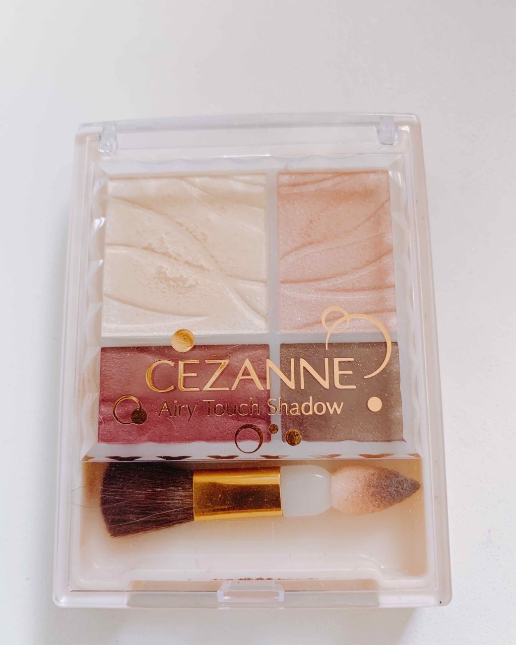 エアリータッチシャドウ/CEZANNE/アイシャドウパレットを使ったクチコミ(1枚目)