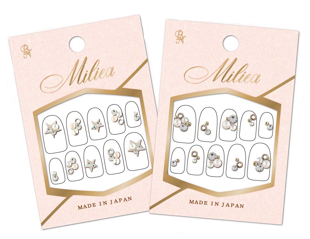 Miliea ミリア ジュエリーストーンネイルシール 全16種類 ビー・エヌ