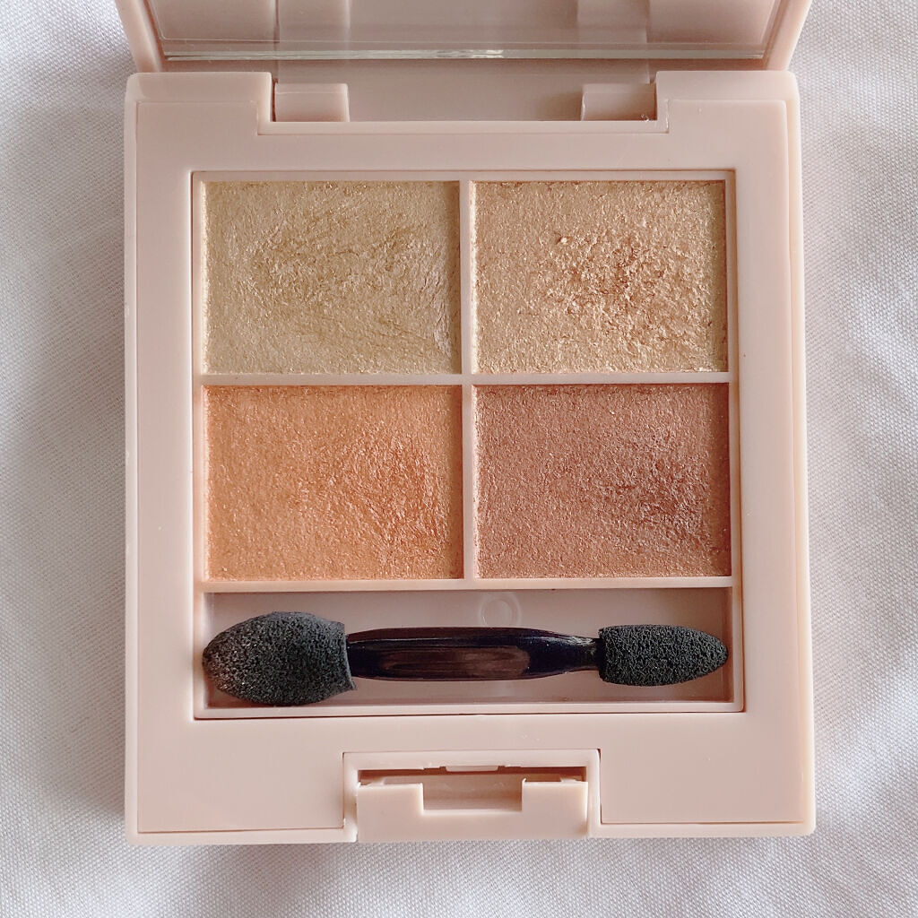 イロアソビ 4色アイパレット/iroasobi/アイシャドウパレットを使ったクチコミ（3枚目）