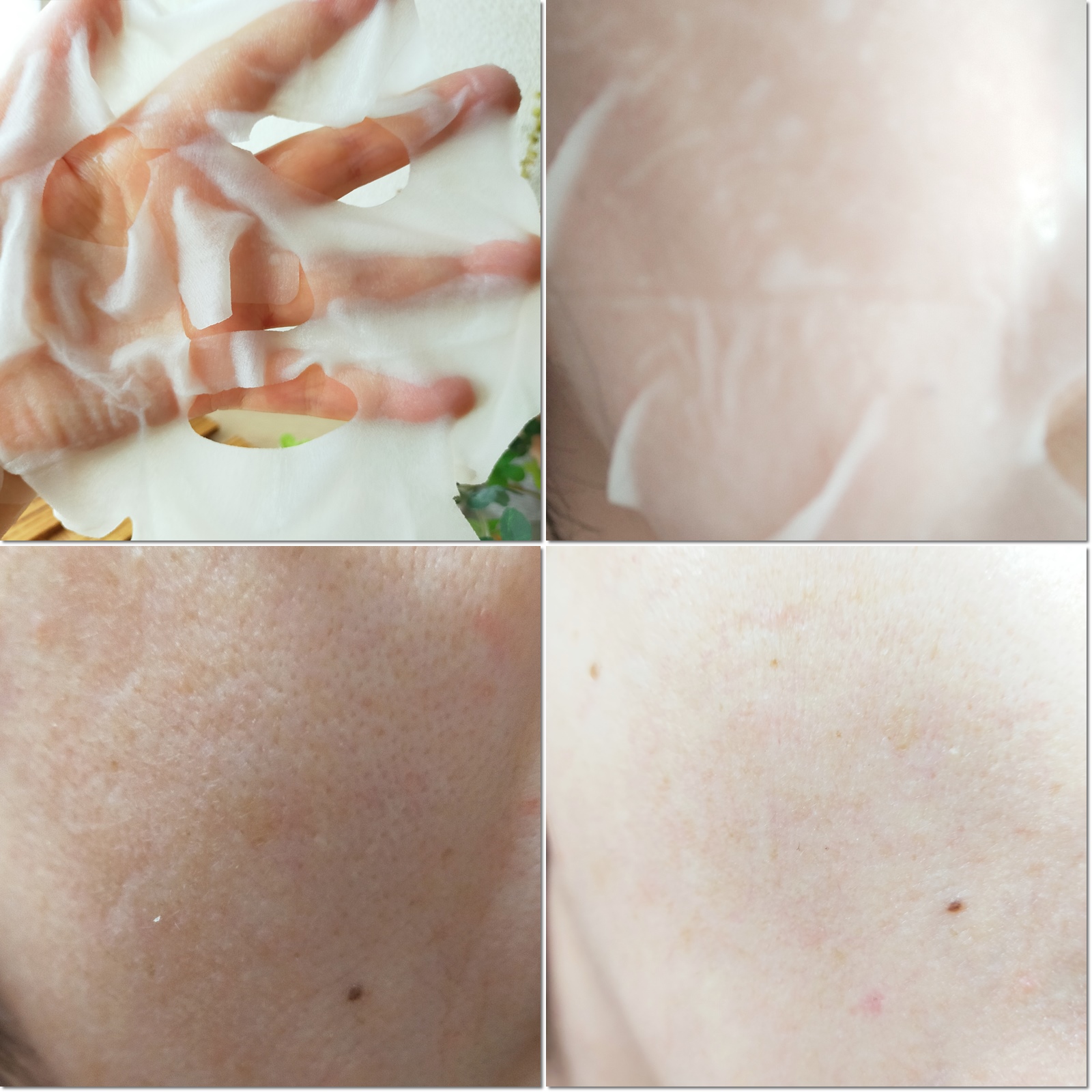 ディープモイスチャー マスク　(ケアクリーム付き)/cerXcer/シートマスク・パックを使ったクチコミ（3枚目）