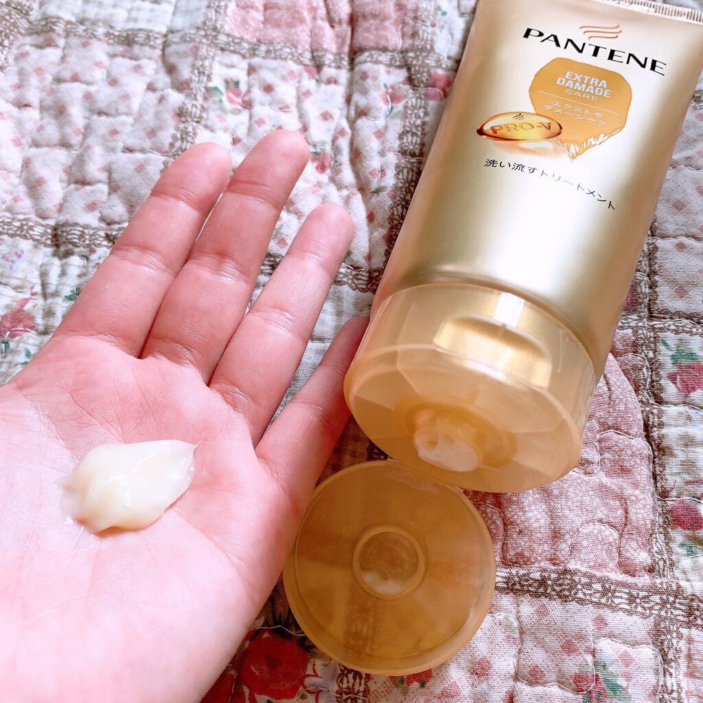 エクストラダメージケア 洗い流すトリートメント /パンテーン/洗い流すヘアトリートメントを使ったクチコミ(2枚目)