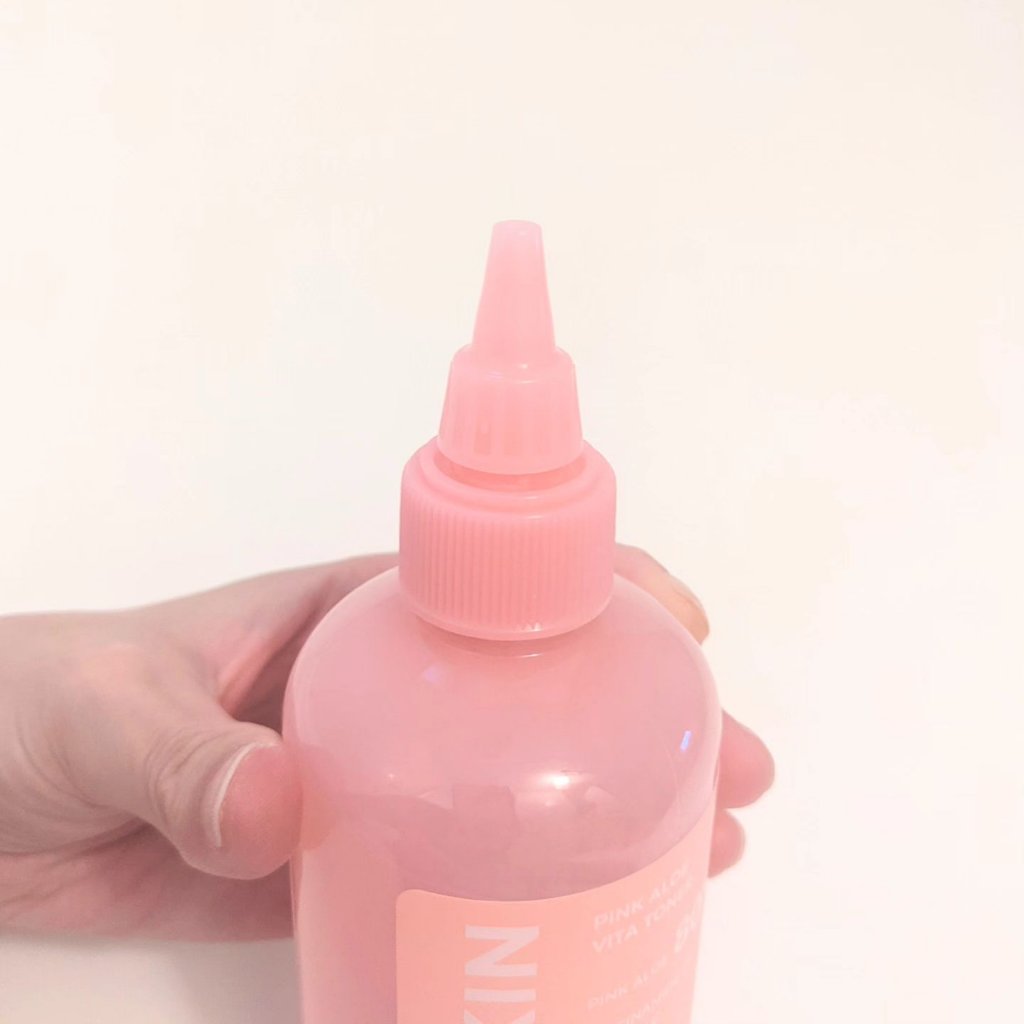 ピンクアロエビタトナー/APRILSKIN/化粧水を使ったクチコミ（2枚目）