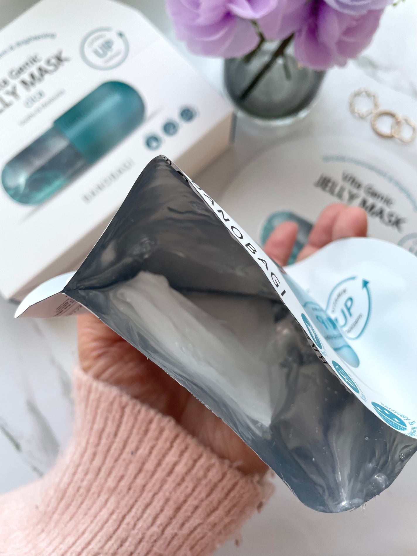 ビタ ジェニックゼリーマスク/BANOBAGI/シートマスク・パックを使ったクチコミ(2枚目)