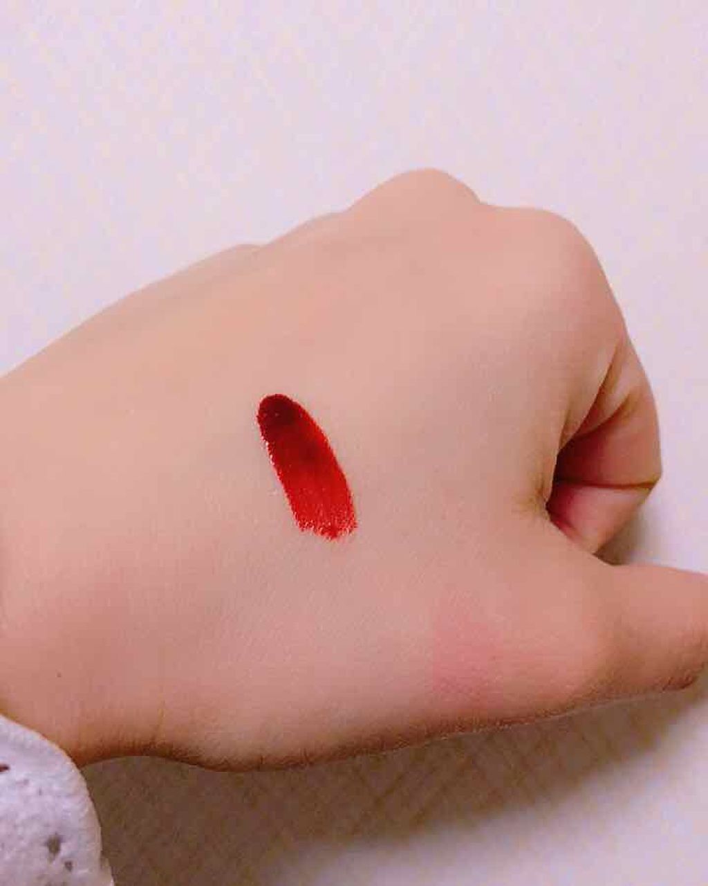 ディアダーリン ウォータージェルティント (アイスティント)/ETUDE/口紅を使ったクチコミ(2枚目)