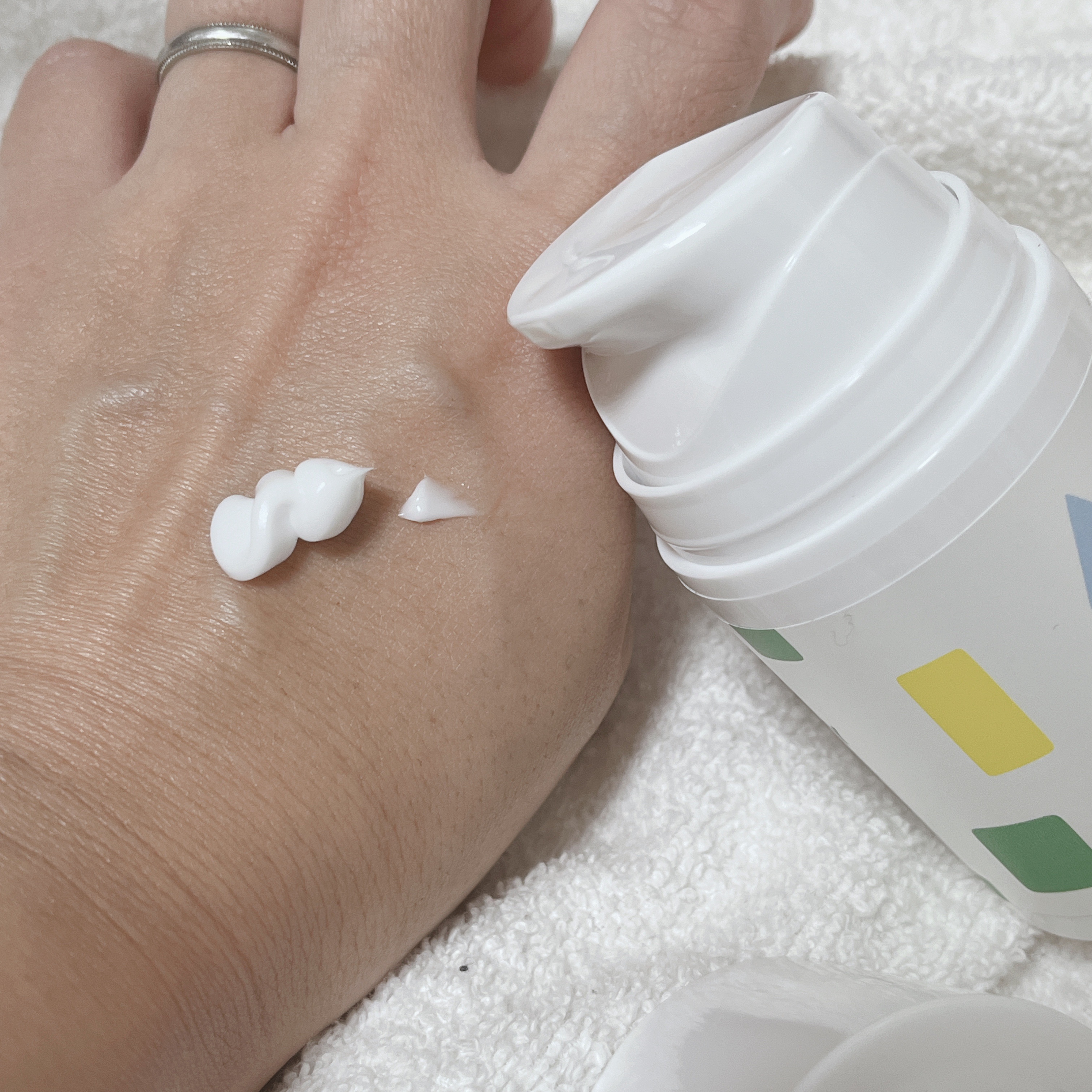 アロベビー フェイスクリーム/ALOBABY/その他スキンケアを使ったクチコミ（2枚目）